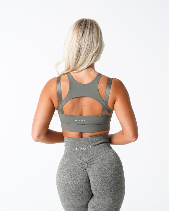 apex bh 22RN2T210 kakigrønn Fitness NVGTN kvinner