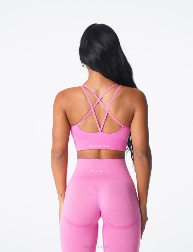blomstre sømløs bh 22RN2T168 tyggegummi rosa Fitness NVGTN kvinner
