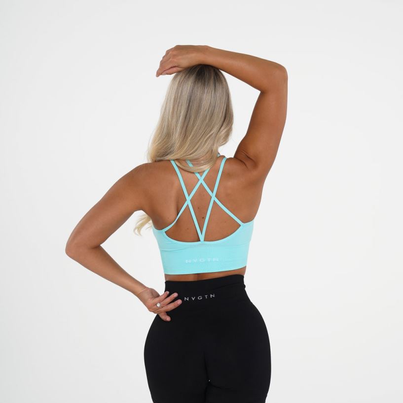 blomstre sømløs bh 22RN2T241 aqua Fitness NVGTN kvinner