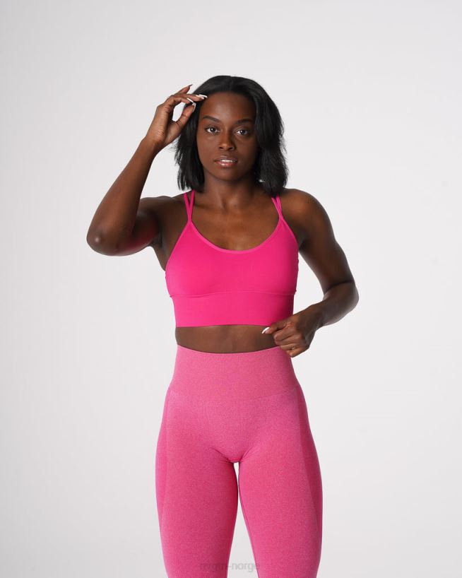 blomstre sømløs bh 22RN2T58 fuchsia Fitness NVGTN kvinner
