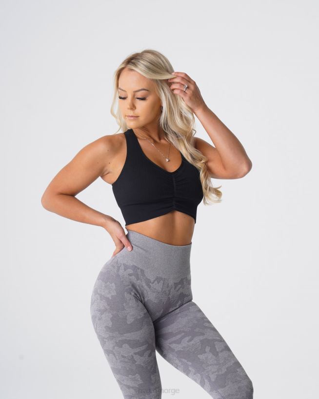 cinched sømløs BH 22RN2T154 svart Fitness NVGTN kvinner