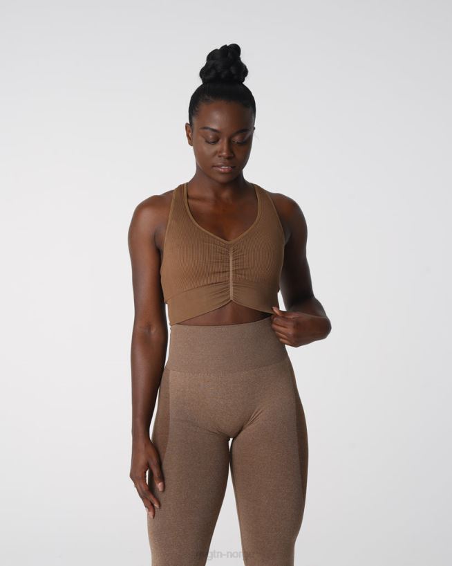 cinched sømløs BH 22RN2T156 mokka Fitness NVGTN kvinner