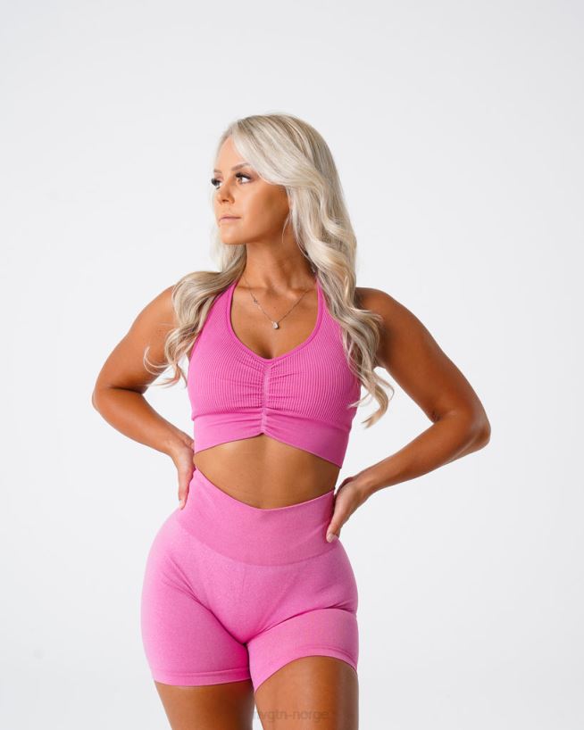 cinched sømløs BH 22RN2T207 tyggegummi rosa Fitness NVGTN kvinner