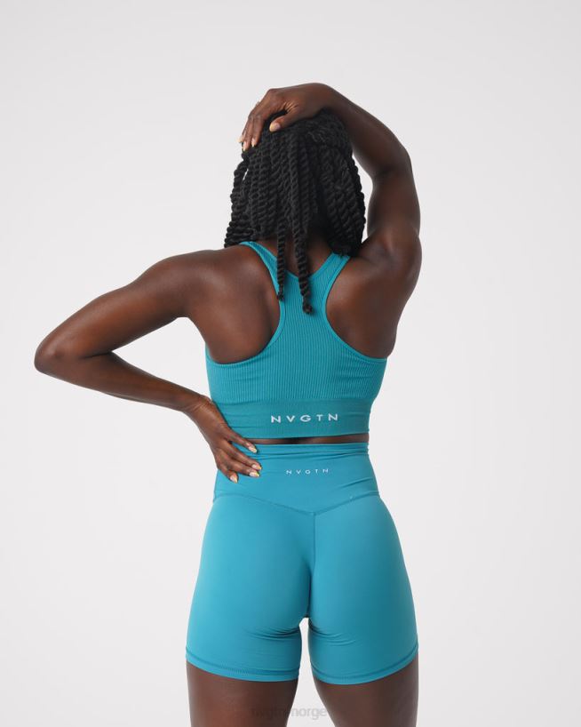 cinched sømløs BH 22RN2T208 blågrønn Fitness NVGTN kvinner