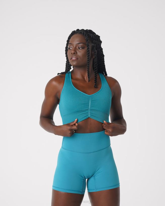 cinched sømløs BH 22RN2T208 blågrønn Fitness NVGTN kvinner