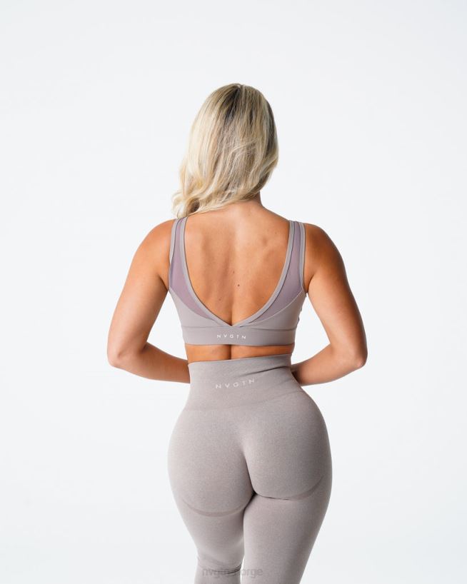 drømme-BH 22RN2T48 taupe Fitness NVGTN kvinner
