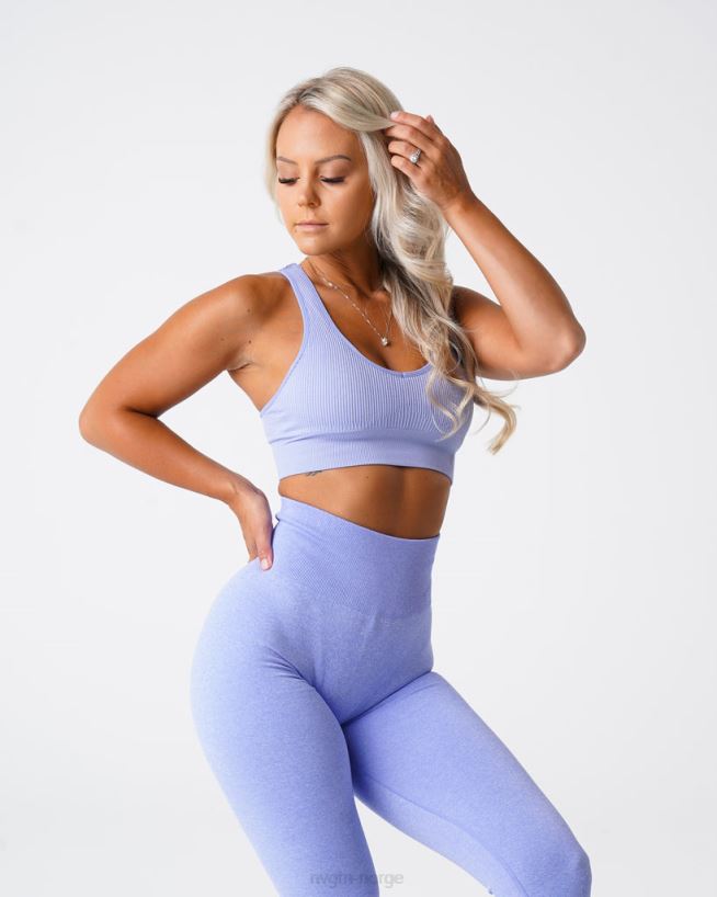 galaxy ribbet sømløs BH 22RN2T61 periwinkle Fitness NVGTN kvinner