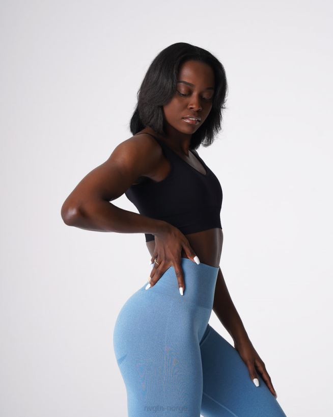 heve sømløs bh 22RN2T68 svart Fitness NVGTN kvinner