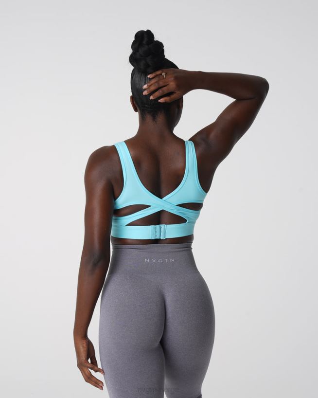 lokke bh 22RN2T97 capri blå Fitness NVGTN kvinner
