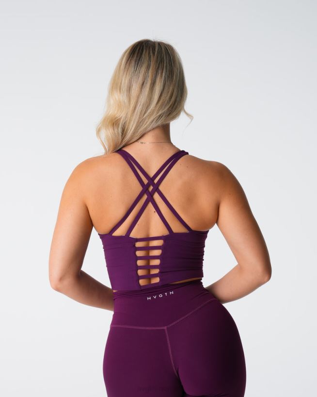 matrix BH-topp 22RN2T121 plomme Fitness NVGTN kvinner