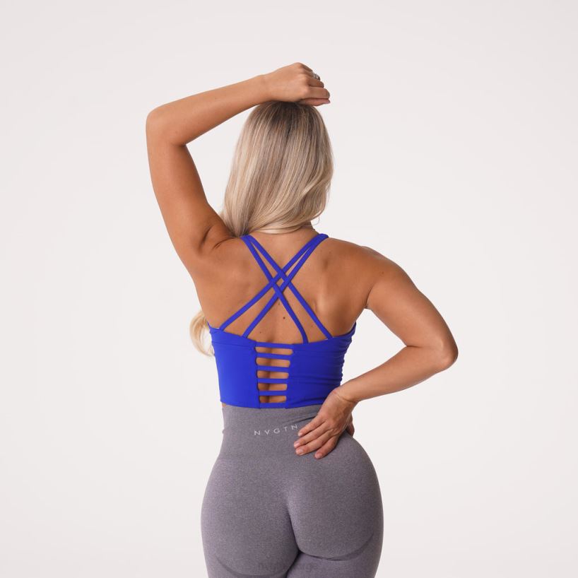 matrix BH-topp 22RN2T87 safirblå Fitness NVGTN kvinner