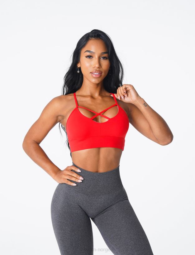 oasis bh 22RN2T184 skarlagenrød Fitness NVGTN kvinner