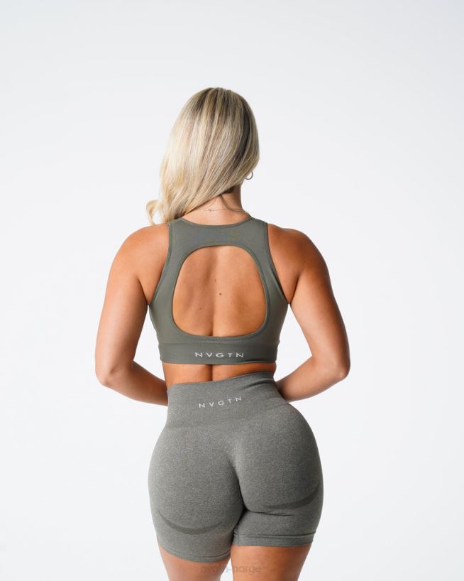 pursuit sømløs bh 22RN2T143 kakigrønn Fitness NVGTN kvinner