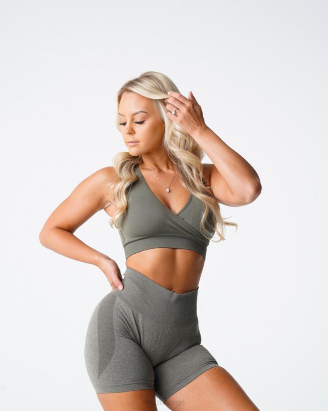 pursuit sømløs bh 22RN2T143 kakigrønn Fitness NVGTN kvinner