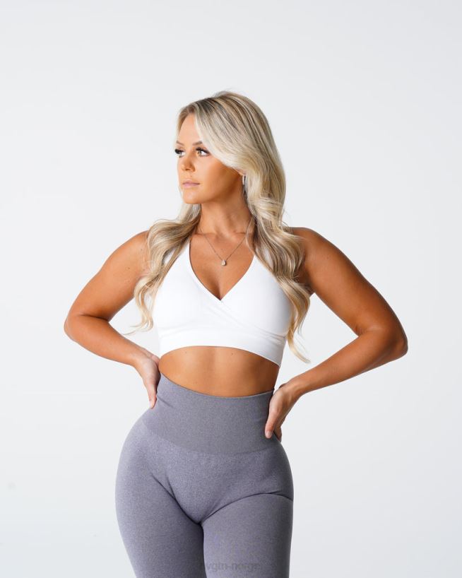 pursuit sømløs bh 22RN2T198 hvit Fitness NVGTN kvinner