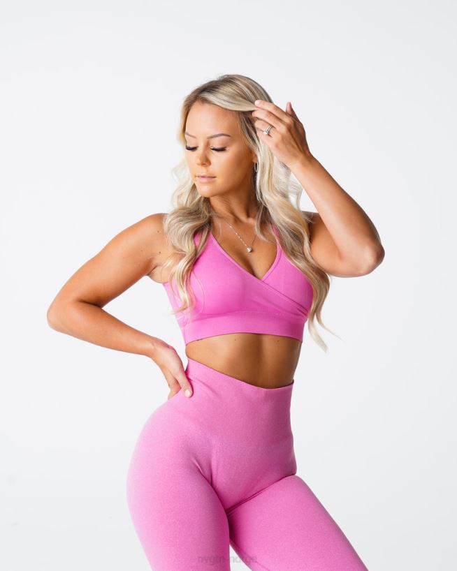 pursuit sømløs bh 22RN2T200 tyggegummi rosa Fitness NVGTN kvinner