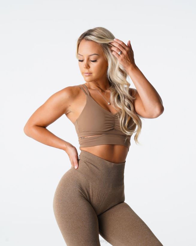 roterende bh 22RN2T100 mokka Fitness NVGTN kvinner