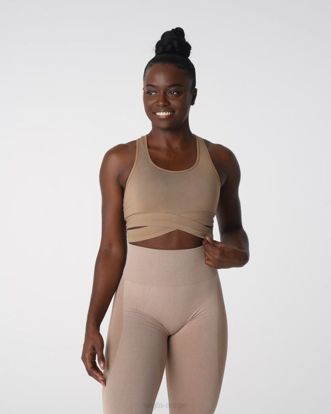 skulpter sømløs BH-topp 22RN2T145 beige Fitness NVGTN kvinner