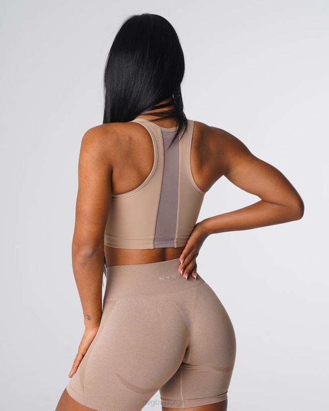 strålende bh 22RN2T136 beige Fitness NVGTN kvinner