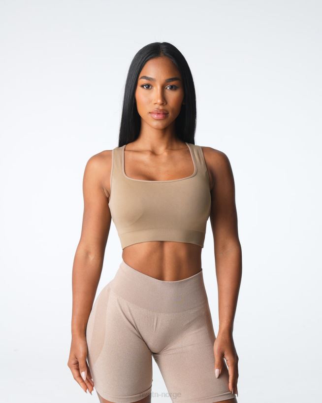 styrke sømløs BH 22RN2T3 beige Fitness NVGTN kvinner