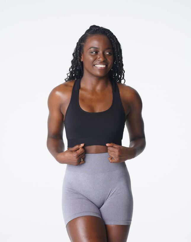 surge sømløs bh 22RN2T128 svart Fitness NVGTN kvinner