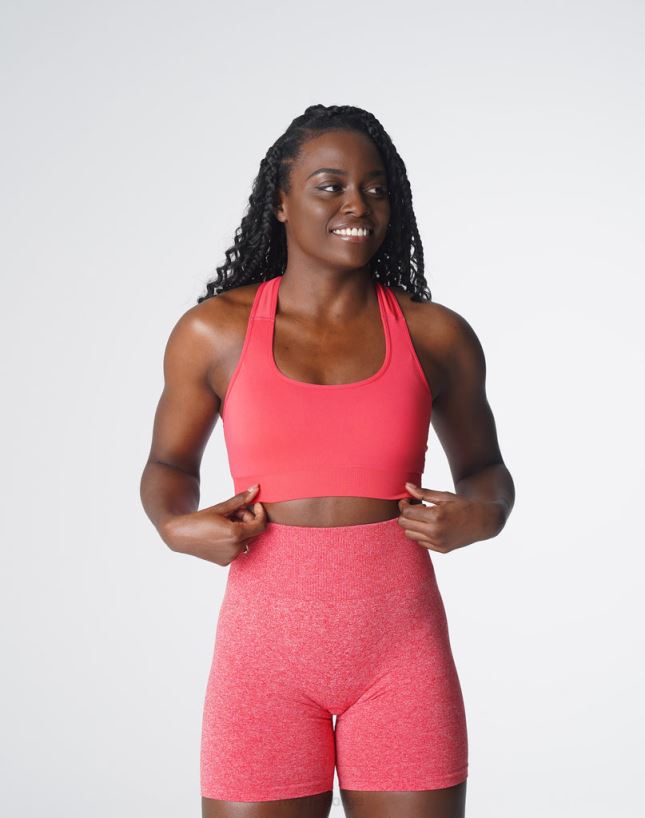 surge sømløs bh 22RN2T131 godteri eple Fitness NVGTN kvinner