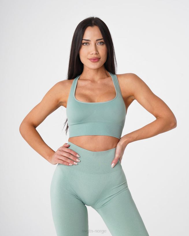 tenne sømløs bh 22RN2T42 salvie grønn Fitness NVGTN kvinner