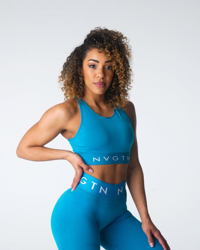 trilogi sports sømløs bh 22RN2T35 lagune Fitness NVGTN kvinner