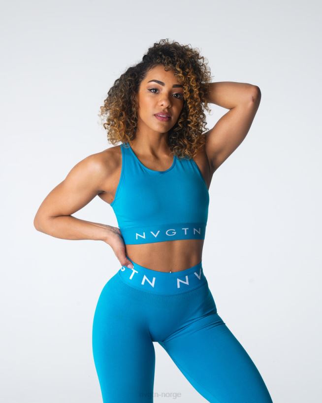 trilogi sports sømløs bh 22RN2T35 lagune Fitness NVGTN kvinner