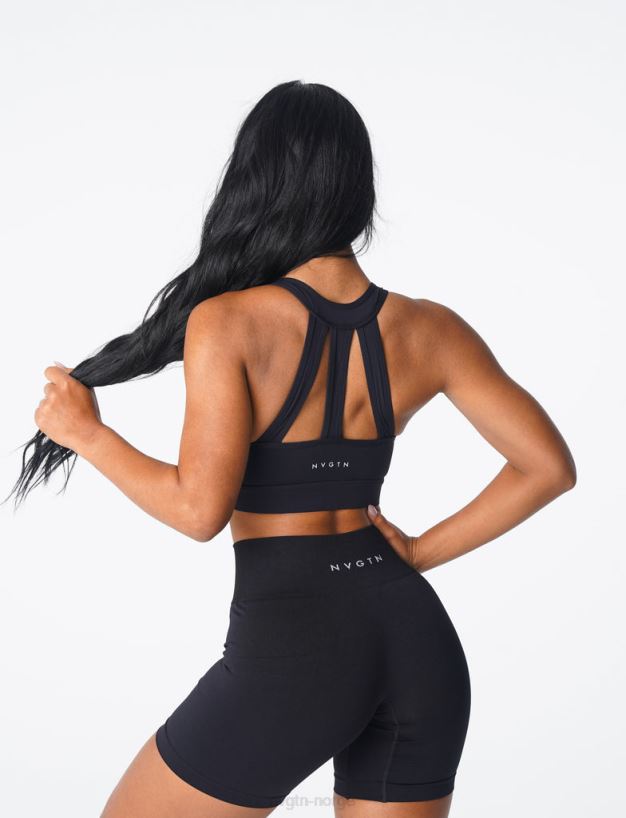 trio bh 22RN2T187 svart Fitness NVGTN kvinner