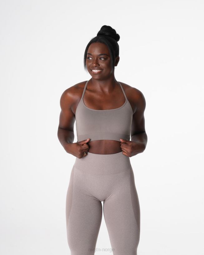 uovervinnelig sømløs bh 22RN2T27 taupe Fitness NVGTN kvinner