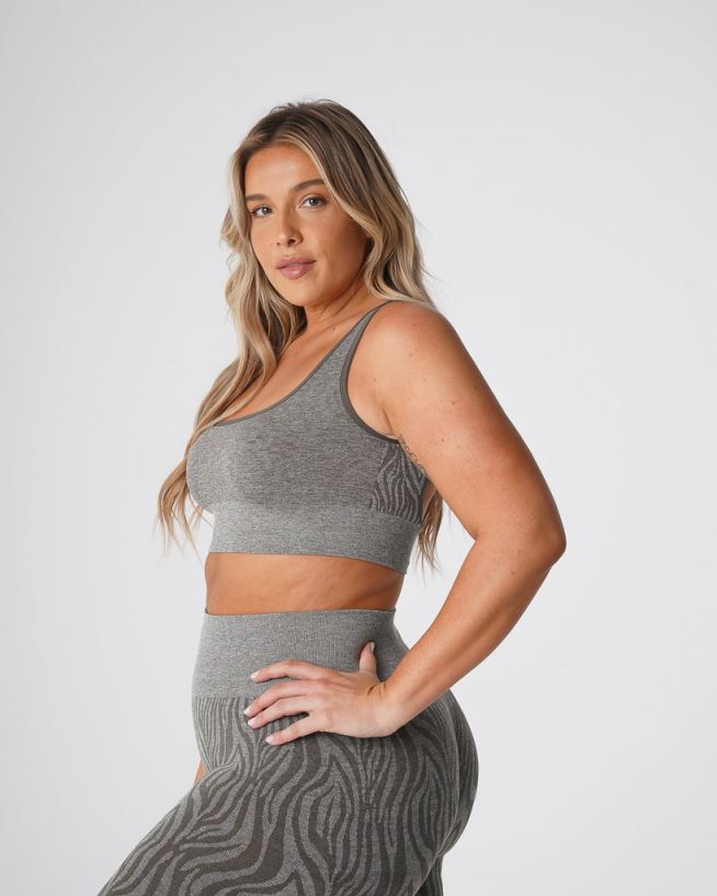 zebra eclipse sømløs bh 22RN2T220 kakigrønn Fitness NVGTN kvinner