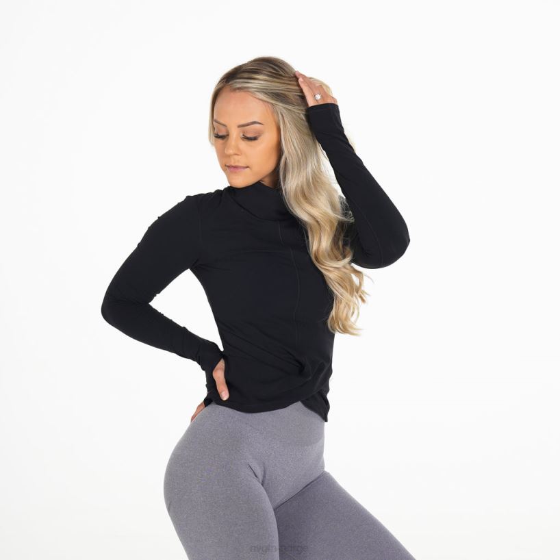 fokus genser 22RN2T270 svart Fitness NVGTN kvinner