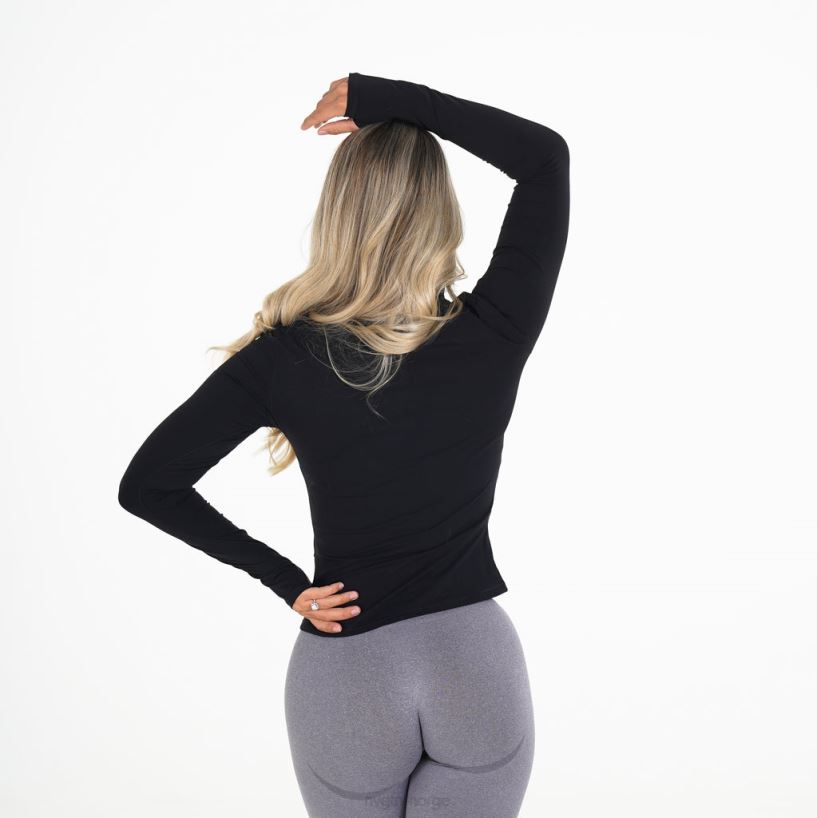 fokus genser 22RN2T270 svart Fitness NVGTN kvinner