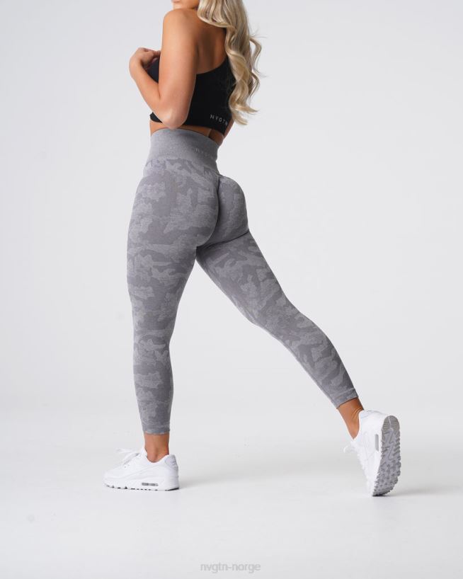 camo sømløse leggings 22RN2T657 grå Fitness NVGTN kvinner