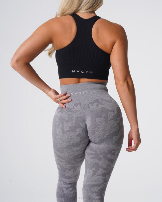 camo sømløse leggings 22RN2T657 grå Fitness NVGTN kvinner