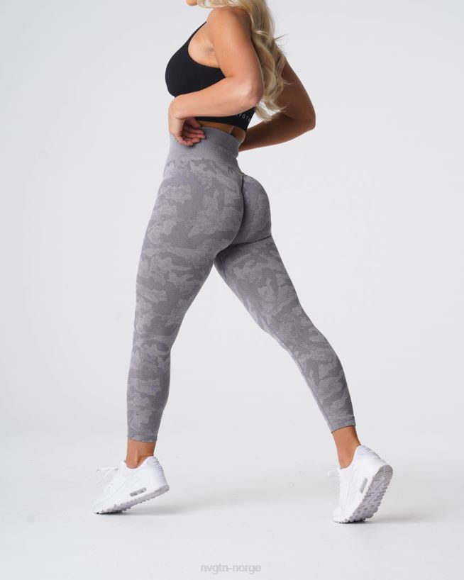 camo sømløse leggings 22RN2T657 grå Fitness NVGTN kvinner