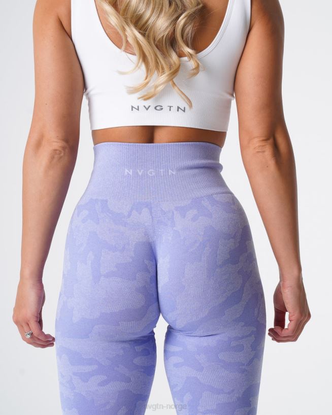 camo sømløse leggings 22RN2T660 periwinkle Fitness NVGTN kvinner