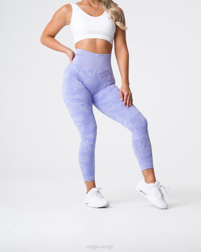 camo sømløse leggings 22RN2T660 periwinkle Fitness NVGTN kvinner