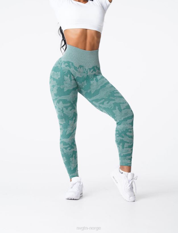 camo sømløse leggings 22RN2T662 Skoggrønn Fitness NVGTN kvinner