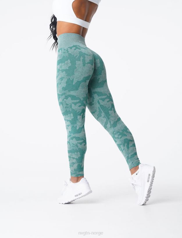 camo sømløse leggings 22RN2T662 Skoggrønn Fitness NVGTN kvinner