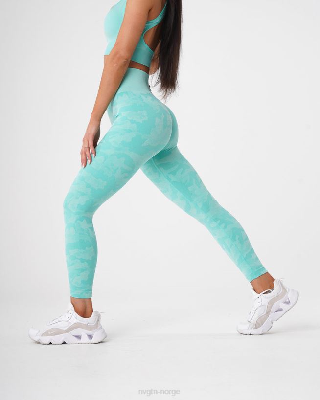 camo sømløse leggings 22RN2T668 mynte Fitness NVGTN kvinner