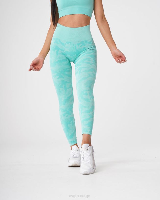 camo sømløse leggings 22RN2T668 mynte Fitness NVGTN kvinner