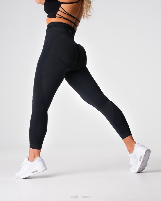 contour 2.0 sømløse leggings 22RN2T487 svart Fitness NVGTN kvinner