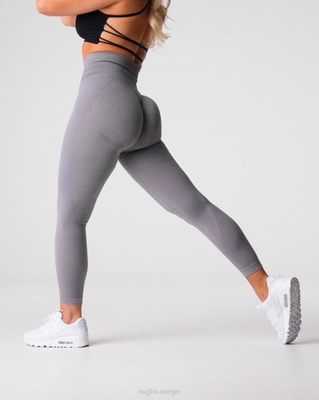 contour 2.0 sømløse leggings 22RN2T488 grå Fitness NVGTN kvinner