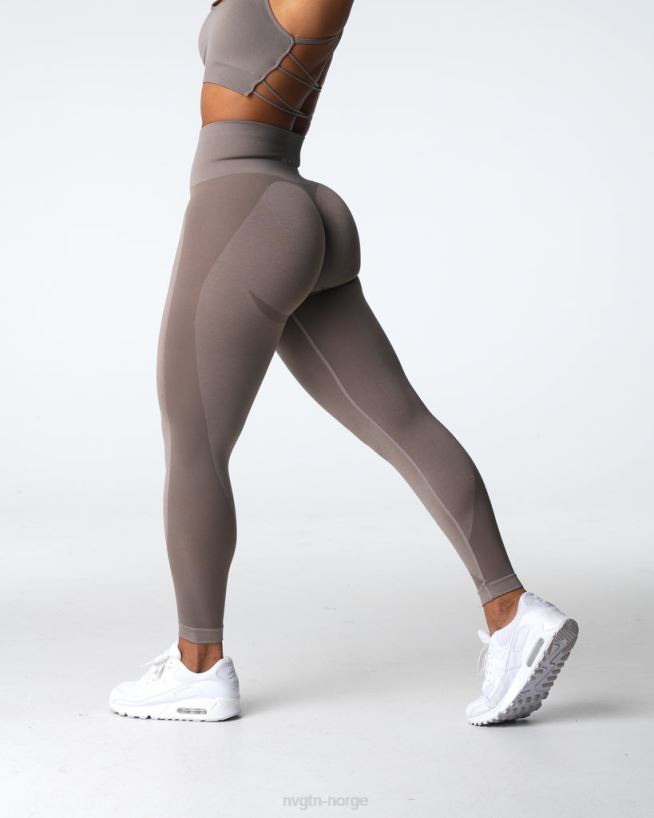contour 2.0 sømløse leggings 22RN2T491 taupe Fitness NVGTN kvinner