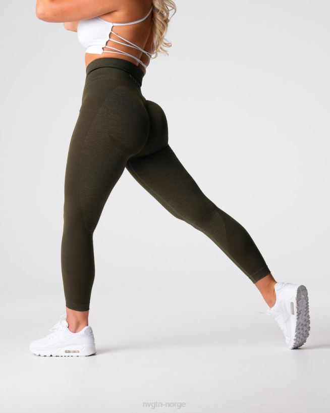 contour 2.0 sømløse leggings 22RN2T492 oliven Fitness NVGTN kvinner