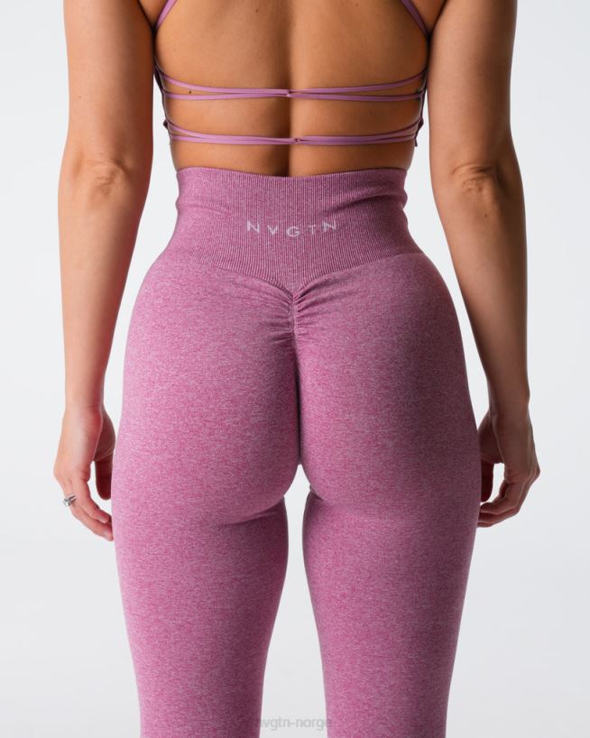 crunch sømløse leggings 22RN2T539 pastell rosa Fitness NVGTN kvinner