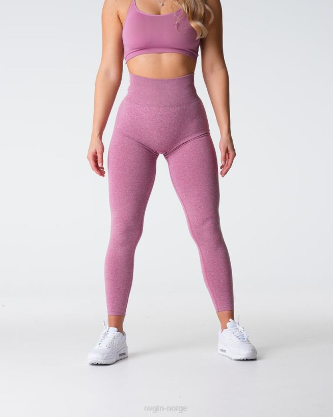 crunch sømløse leggings 22RN2T539 pastell rosa Fitness NVGTN kvinner