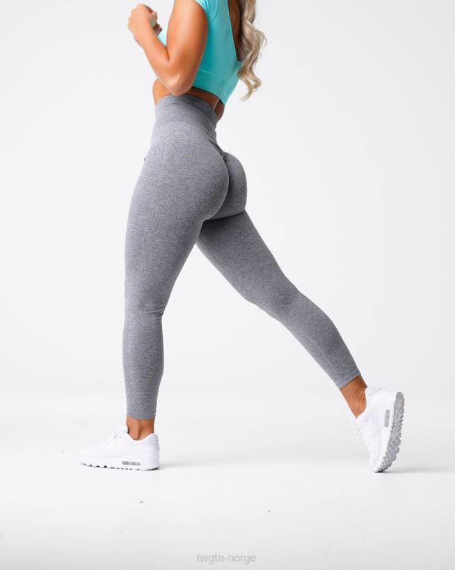 crunch sømløse leggings 22RN2T560 grå Fitness NVGTN kvinner